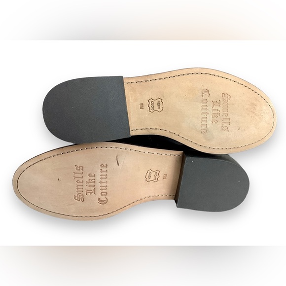 Juicy Couture Black and Brown Combat Boots - Picture 9 of 11